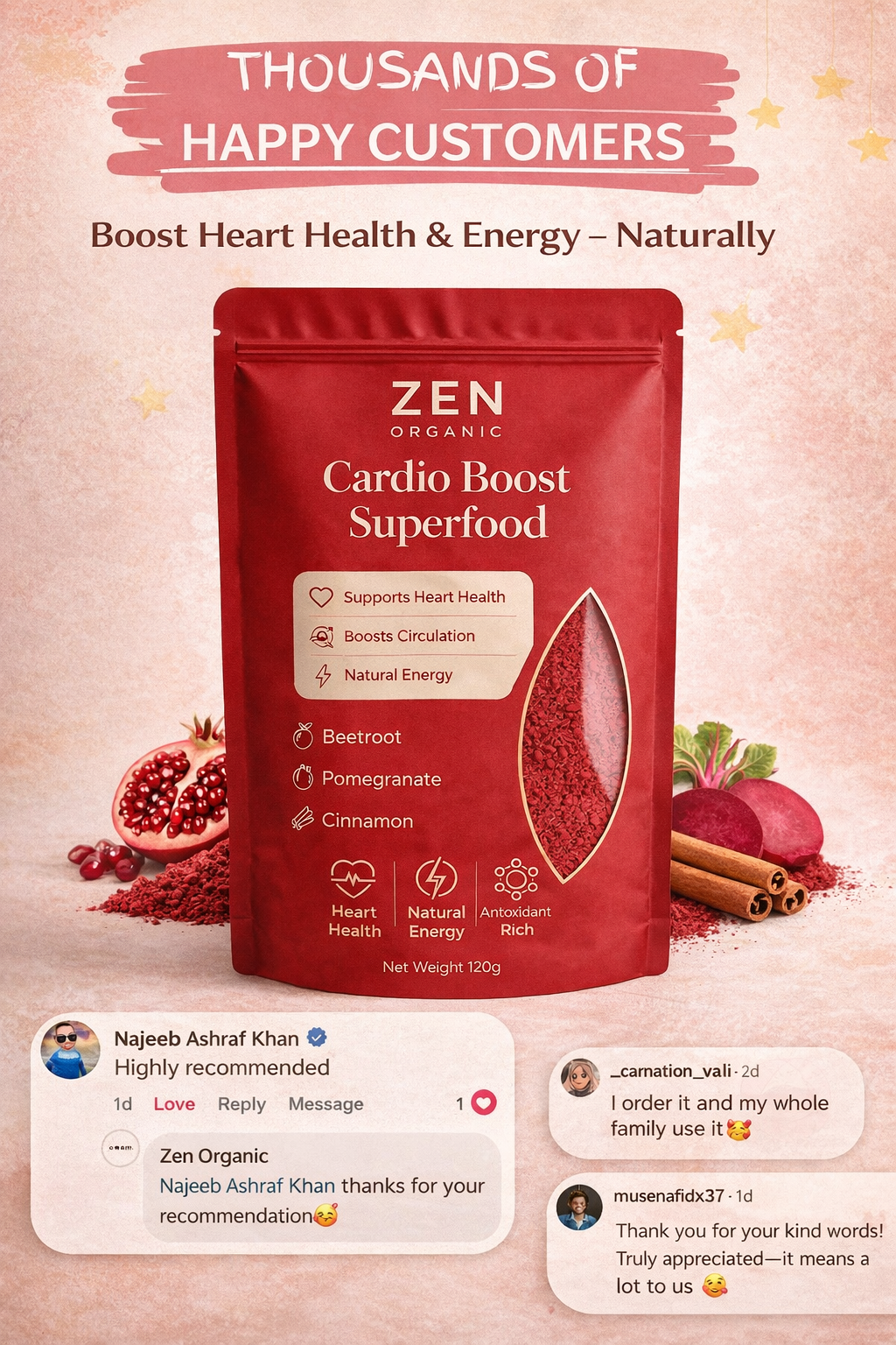 Cardio Boost Superfood Blend